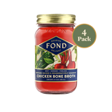 Regenerative Chicken Bone Broth - Beet & Serrano - 4 Jars