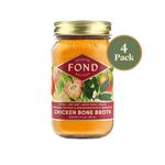 Regenerative Chicken Bone Broth - Fennel & Bay Leaf - 4 Jars
