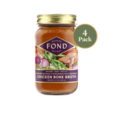 Regenerative Chicken Bone Broth - Shiitake & Sage - 4 Jars