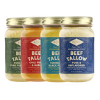 Beef Tallow - 4-Flavor Variety Pack