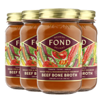 Regenerative Beef Bone Broth - Tomato & Thyme - 4 Jars