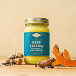 Regenerative Beef Tallow - Turmeric & Black Pepper - 1 Jar