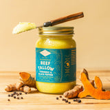Regenerative Beef Tallow - Turmeric & Black Pepper - 1 Jar